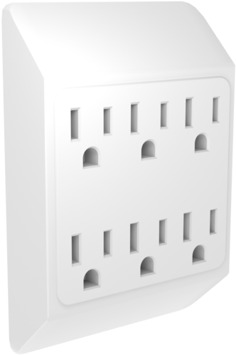 Power Plugs And Sockets Clipart (600x600), Png Download