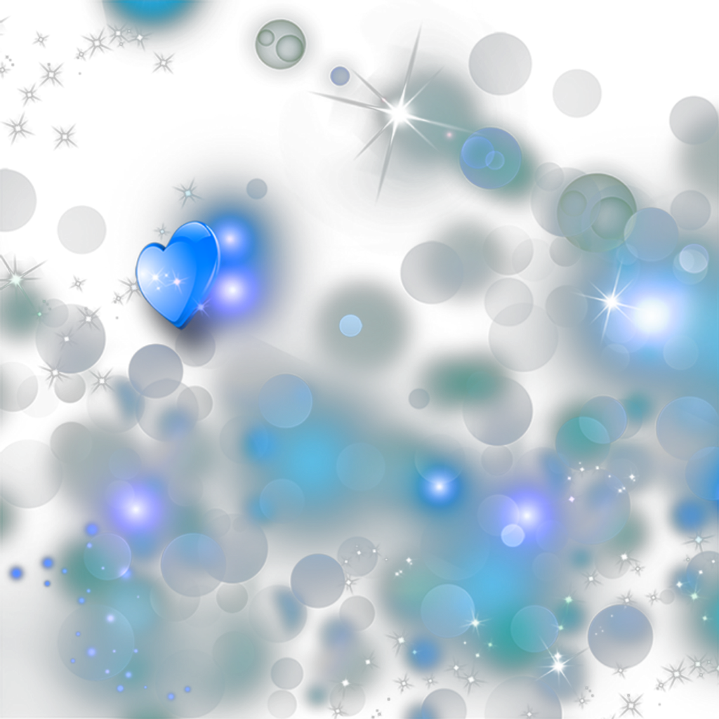 #ftestickers #background #overlay #lights #sparkle - Heart Clipart (1024x1024), Png Download