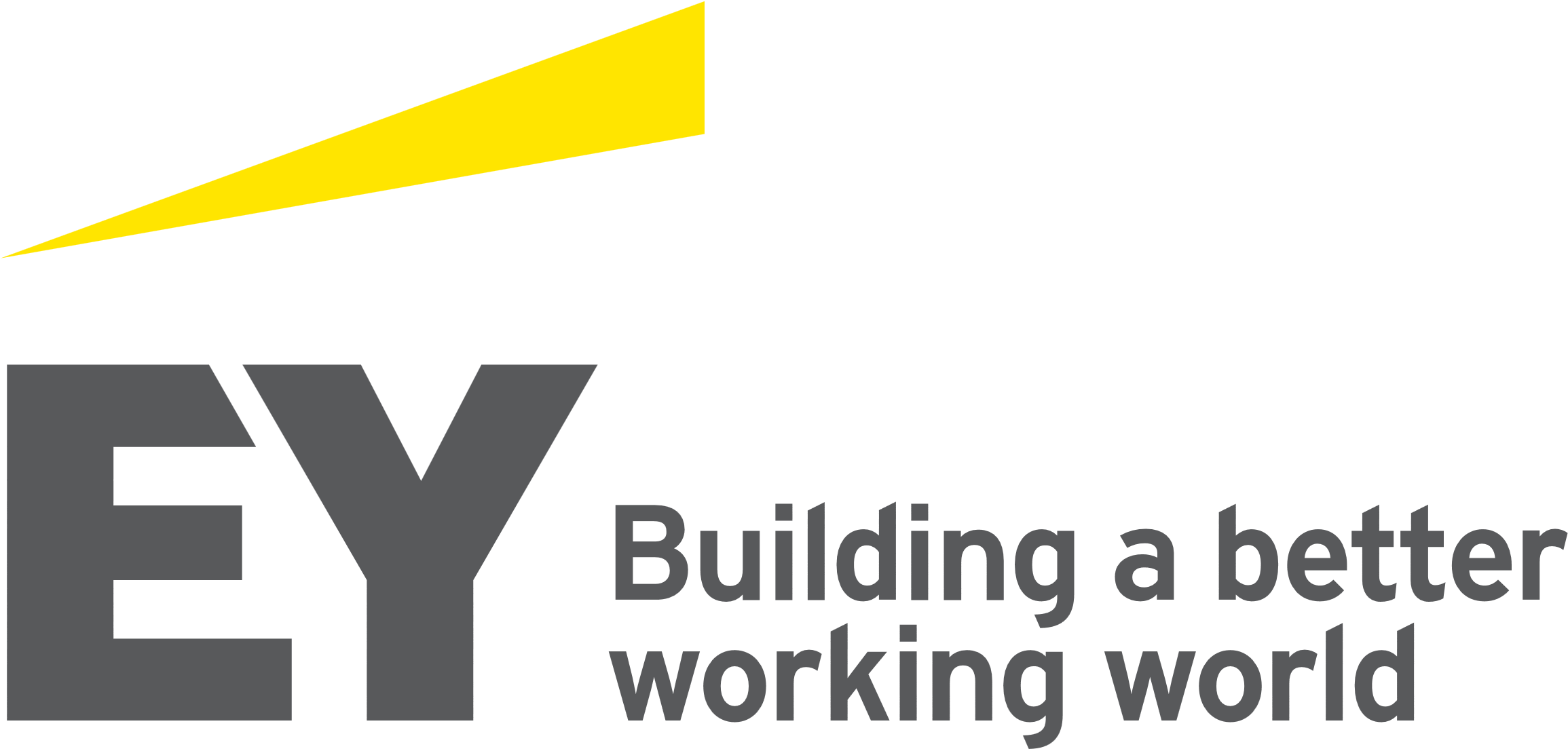 Ey Logo - Png Ernst Young Logo Clipart (2371x1166), Png Download