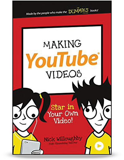 Making Youtube Videos - Make Youtube Videos Book Clipart (600x600), Png Download