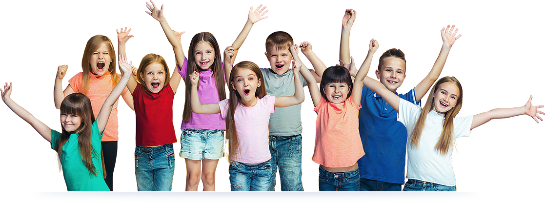 Baby Sitter, Backup Daycare, Part Time Nanny, Last - Stock Photo Kids Cheering Clipart (1117x418), Png Download