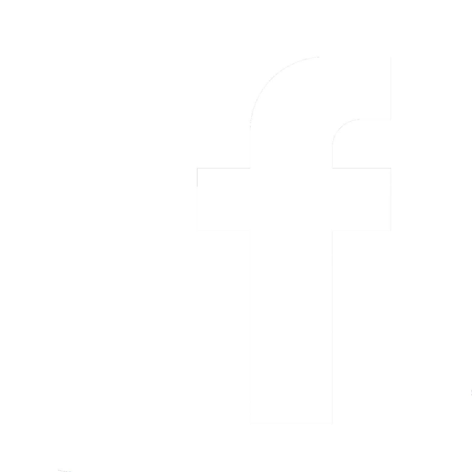 Simbolo Facebook Branco Png - Facebook Logo Pdf Black Clipart (1600x1600), Png Download