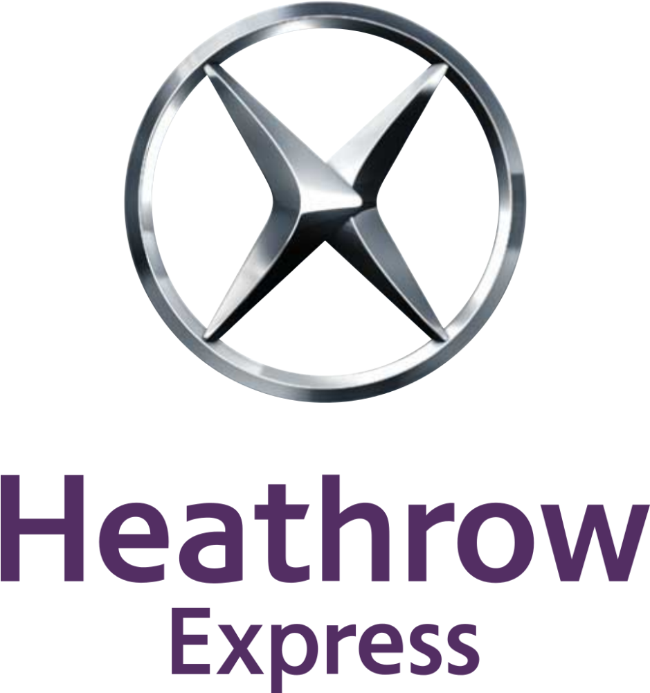 Heathrow Express Train Logo Clipart (1000x1000), Png Download