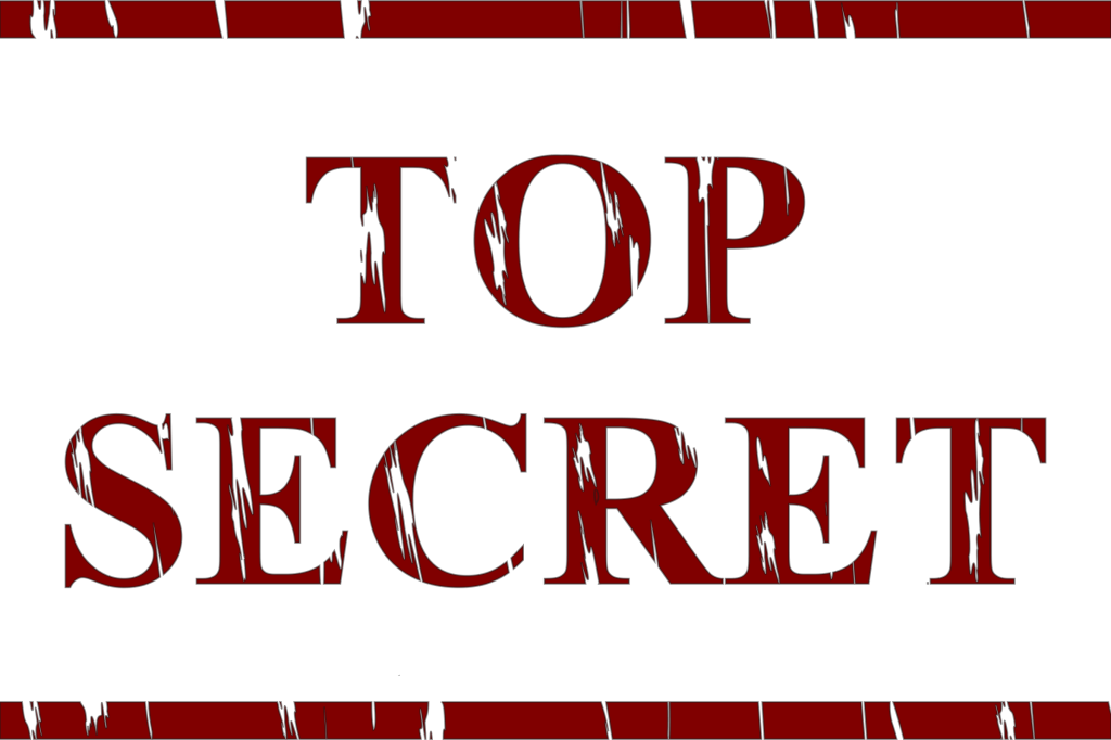 Secret Clipart Confidential Document - Top Secret Folder - Png Download (1024x682), Png Download