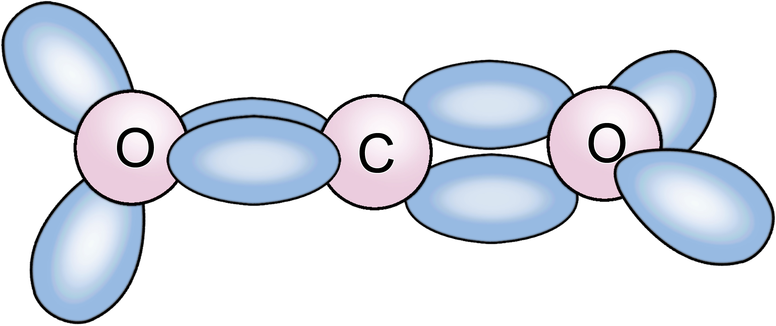Kugelwolken Molekül Co2 Clipart (2760x1536), Png Download