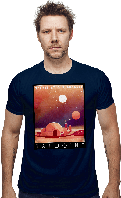 Visit Tatooine - Seven What's In The Box Clipart (650x650), Png Download