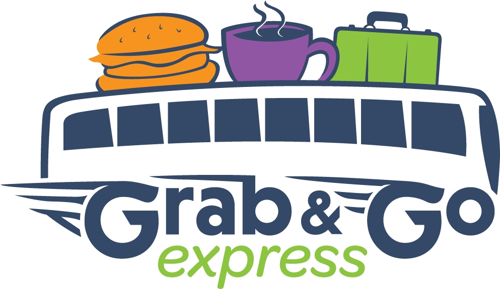 With Cata's Grab & Go Express, Travel From Downtown - Grab And Go Clipart (1020x586), Png Download