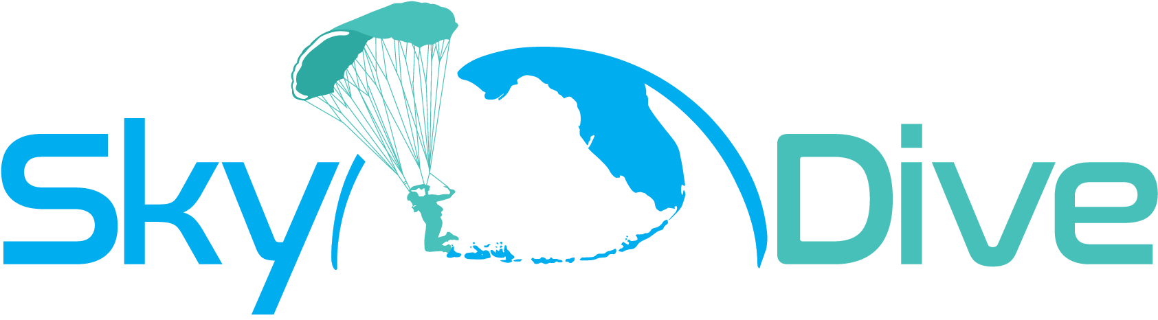 Skydive Key West - Sky Dıver Transparent Design For T Shırt Clipart (1724x505), Png Download