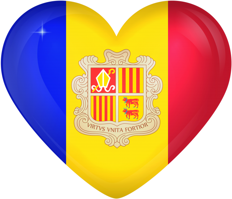 Andorra Coat Of Arms Clipart (866x650), Png Download