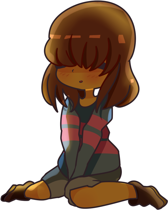 Actually It's Never Confirmed Why Flowey Cant Feel - Chara Feel Clipart (688x862), Png Download