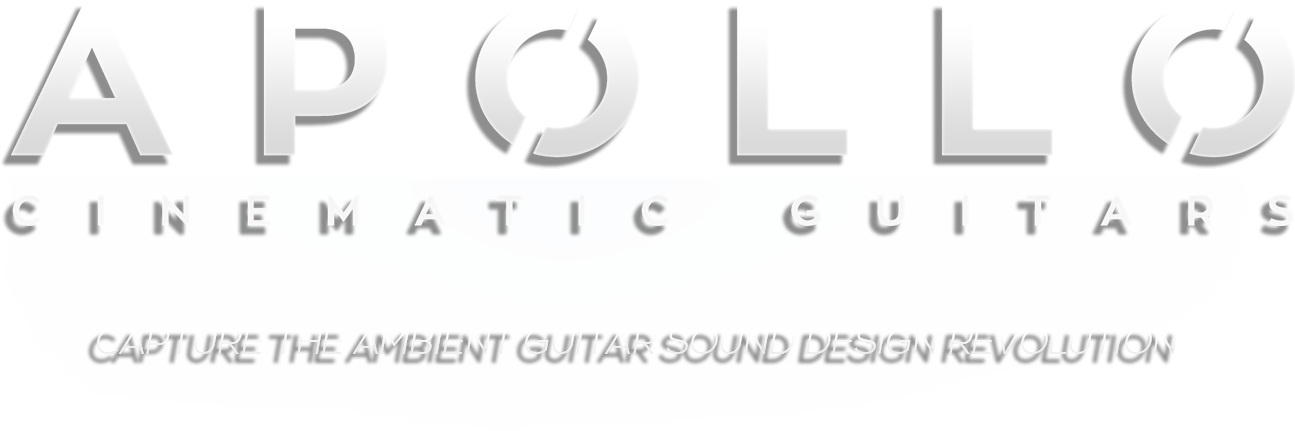 Apollologobantext - Apollo Cinematic Guitars Clipart (1295x431), Png Download