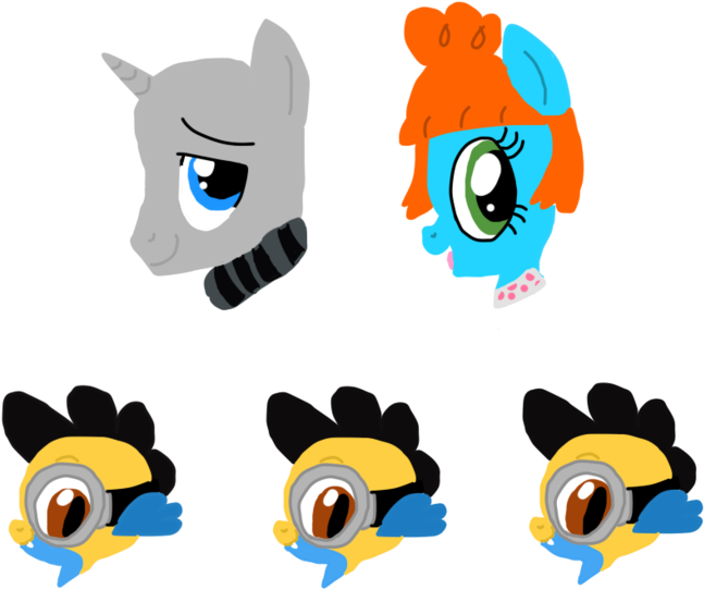 Minecraft Vector Despicable Me - Cartoon Clipart (1024x594), Png Download