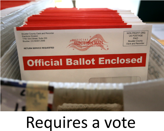 Fund Public Education With Tabor Money - Us Absentee Ballot Envelope Clipart (736x506), Png Download