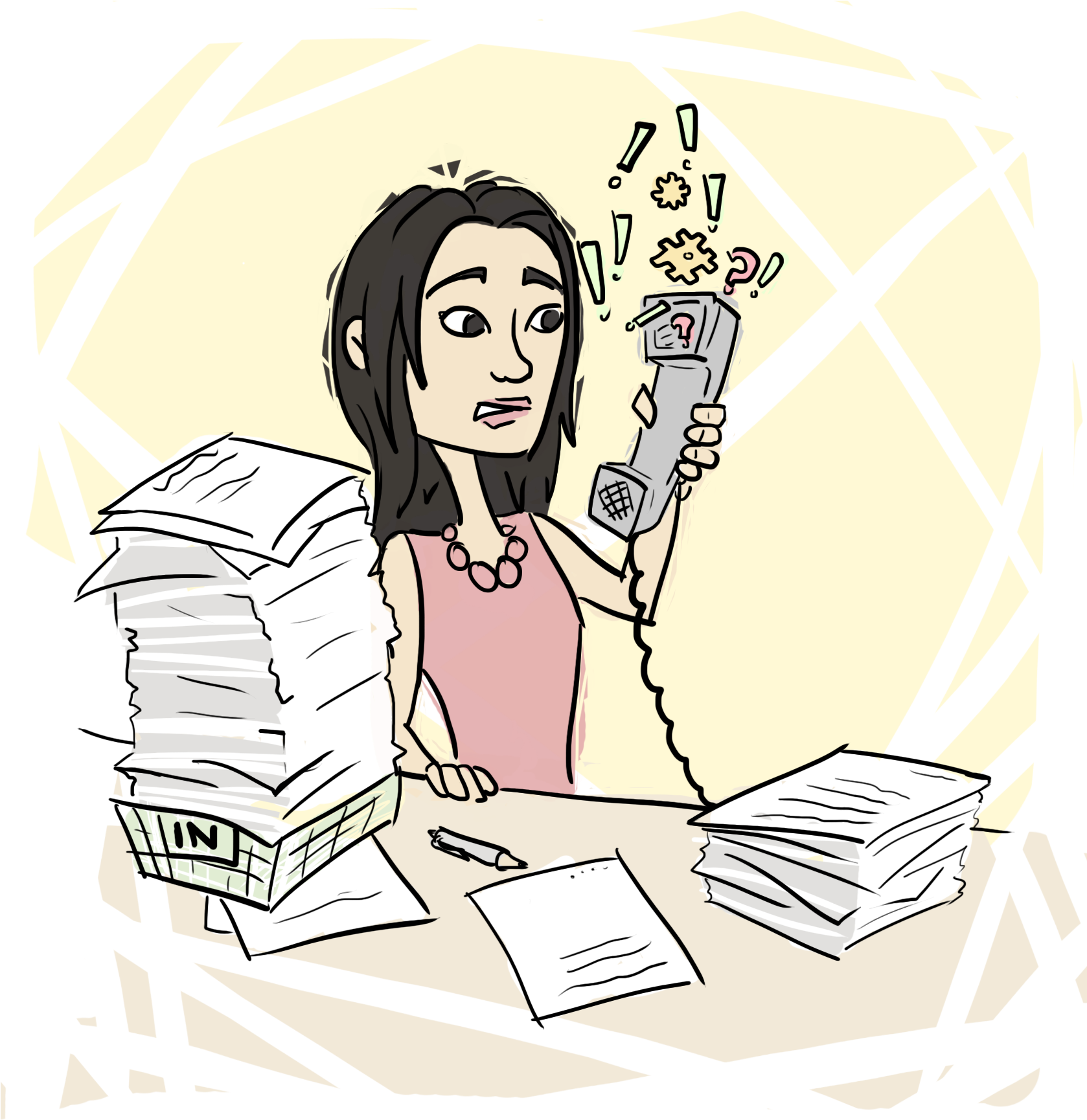 Fire Your Customers - Illustration Clipart (1677x1746), Png Download