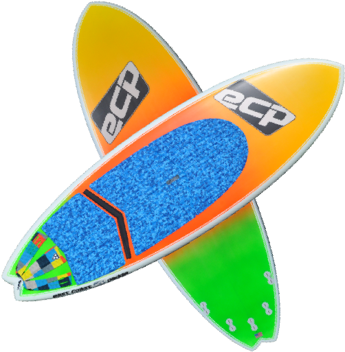 Ecp Sup Surf Stand Up Paddle Board Paddleboard - Surfboard Fin Clipart (601x590), Png Download