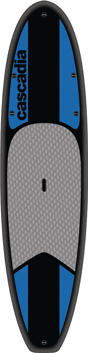 Cascadia Board Co - Surfboard Clipart (600x1200), Png Download