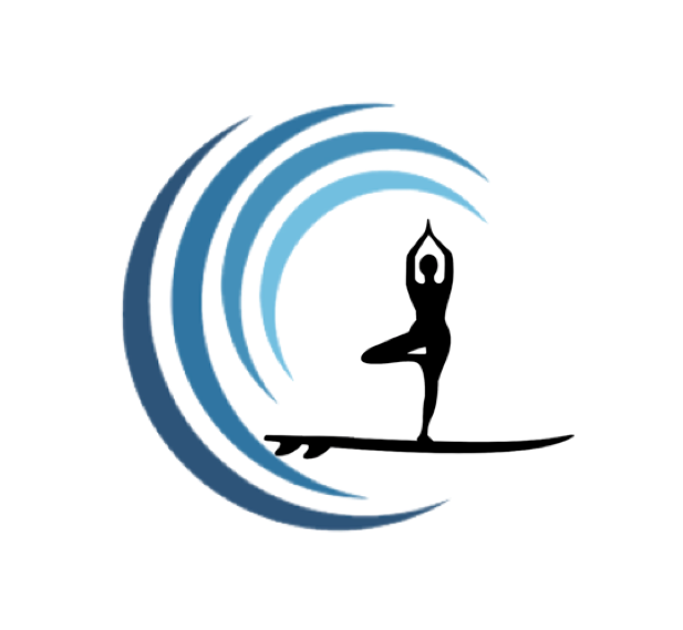 Sup Yoga - Surfing Clipart (638x592), Png Download