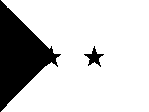 Flag Of Sao Tome And Principe Logo Black And White Clipart (2400x1800), Png Download