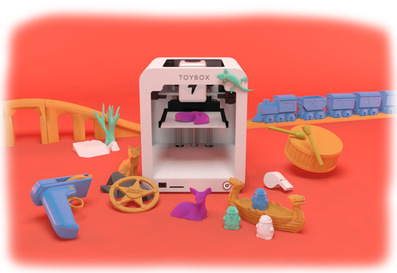 Toybox - Toybox 3d Clipart (800x550), Png Download