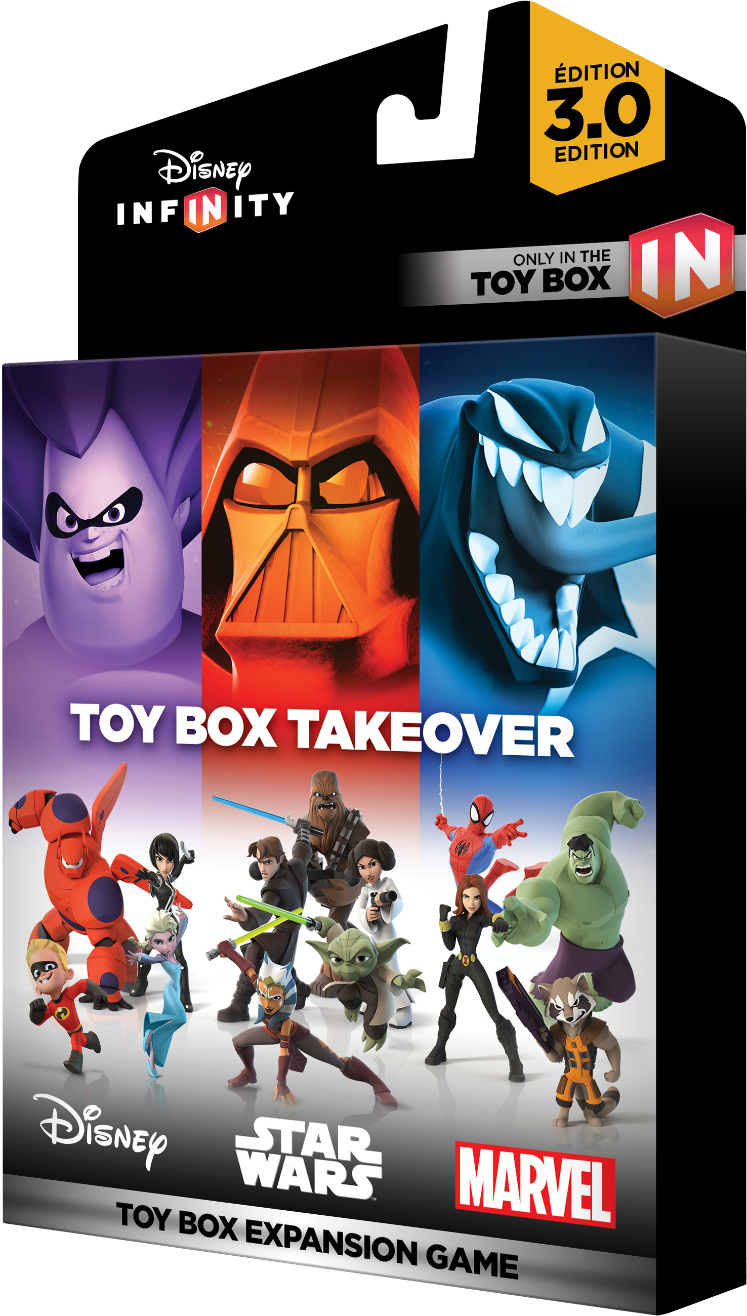 Disney Infinity Toy Box Takeover , Png Download - Disney Infinity 3.0 Toy Box Takeover Expansion Piece Clipart (1476x2600), Png Download