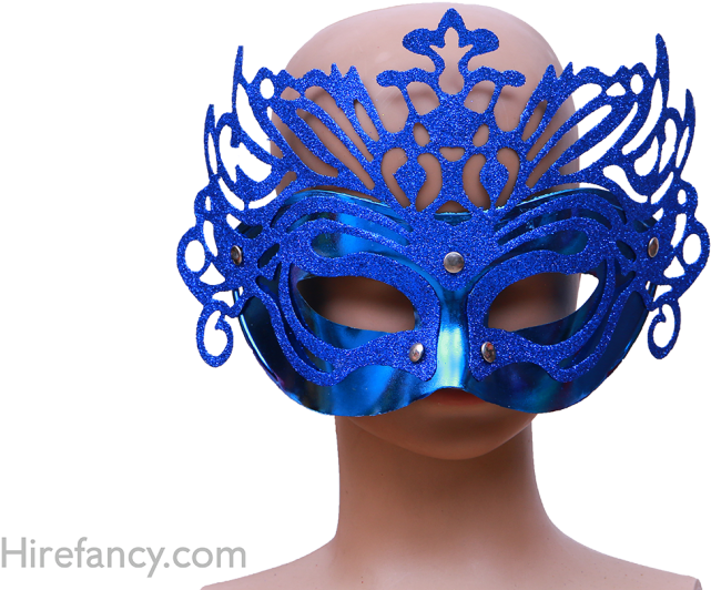 Mascaras Venezianas Azul Clipart (800x533), Png Download