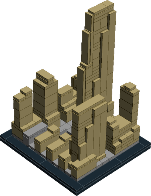 Commercial Building Clipart (640x830), Png Download