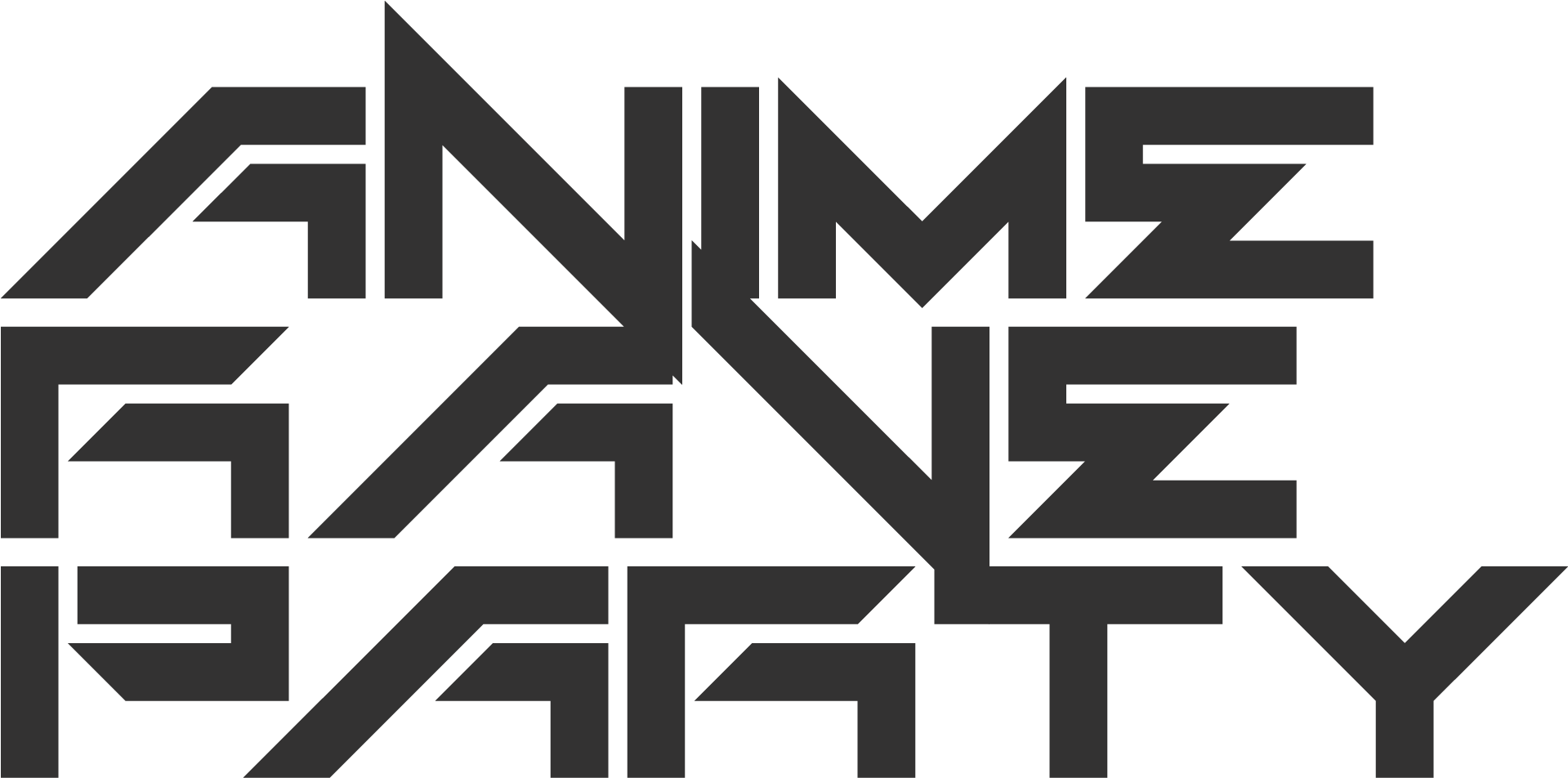 Animeraveparty - Stencil Clipart (2000x2000), Png Download