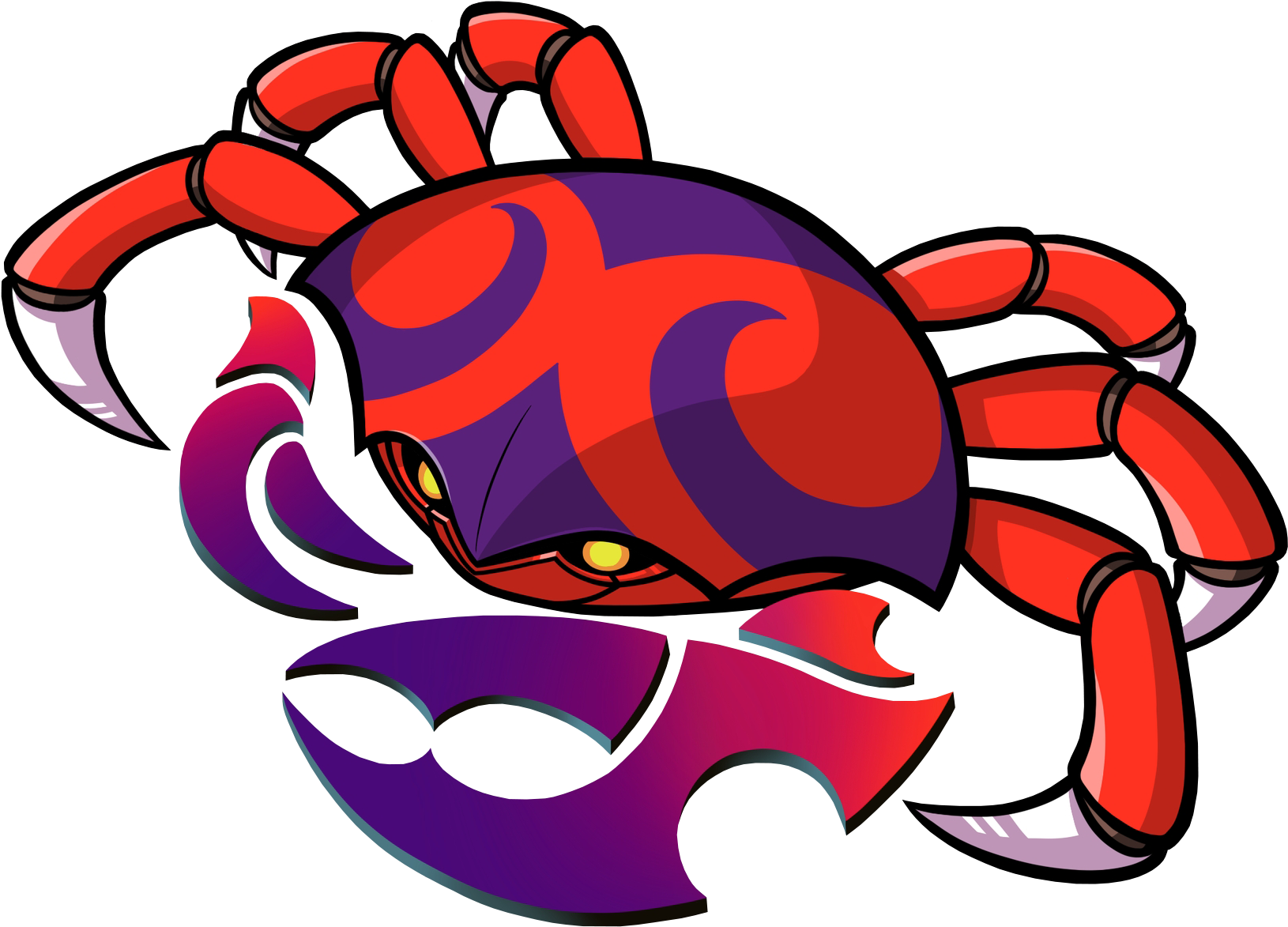 Carcinofolk Clipart (1763x1313), Png Download