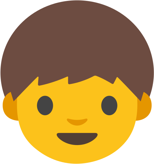 Essay Boy Emoji - Google Emojis Before And After Clipart (600x600), Png Download
