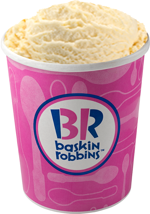 Vanilla Ice Png , Png Download - Baskin Robbins Family Pack Clipart (498x710), Png Download