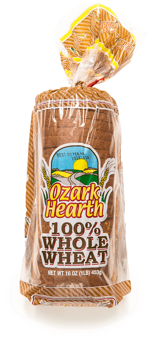Ozark Hearth 100% Whole Wheat - Whole Wheat Bread Clipart (481x1110), Png Download