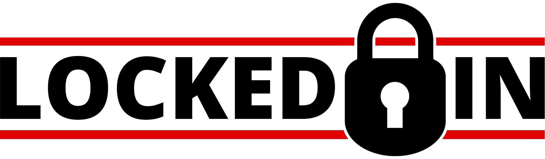 Logo Locked Clipart (1889x551), Png Download