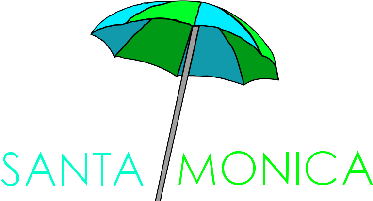 Snapchatgeofilters - Santa Monica Snapchat Filter Clipart (1080x1920), Png Download