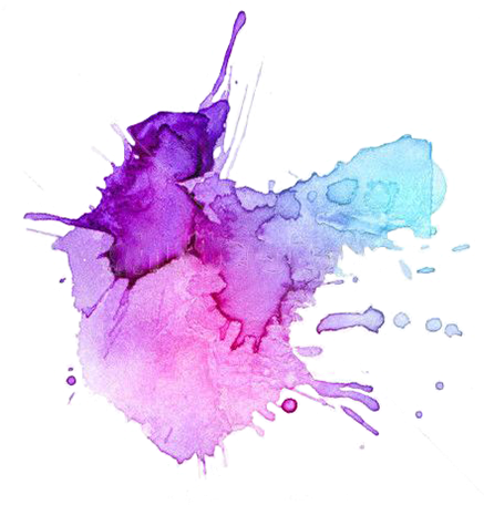 Contact - Watercolor Splashes Clipart (594x594), Png Download