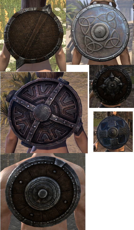 For Reference, Good Shields = Wsljixd - Eso Round Shield Clipart (568x972), Png Download