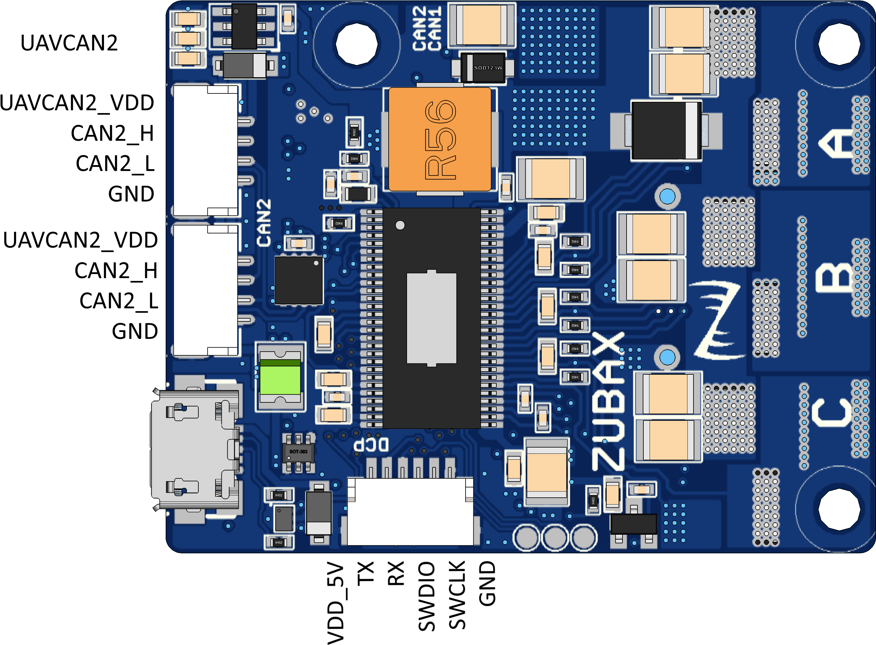Myxa Bottom - Electronic Component Clipart (2847x2082), Png Download