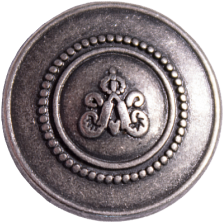 Silver Buttons Png - Saint Joe's University Hawks Clipart (800x800), Png Download