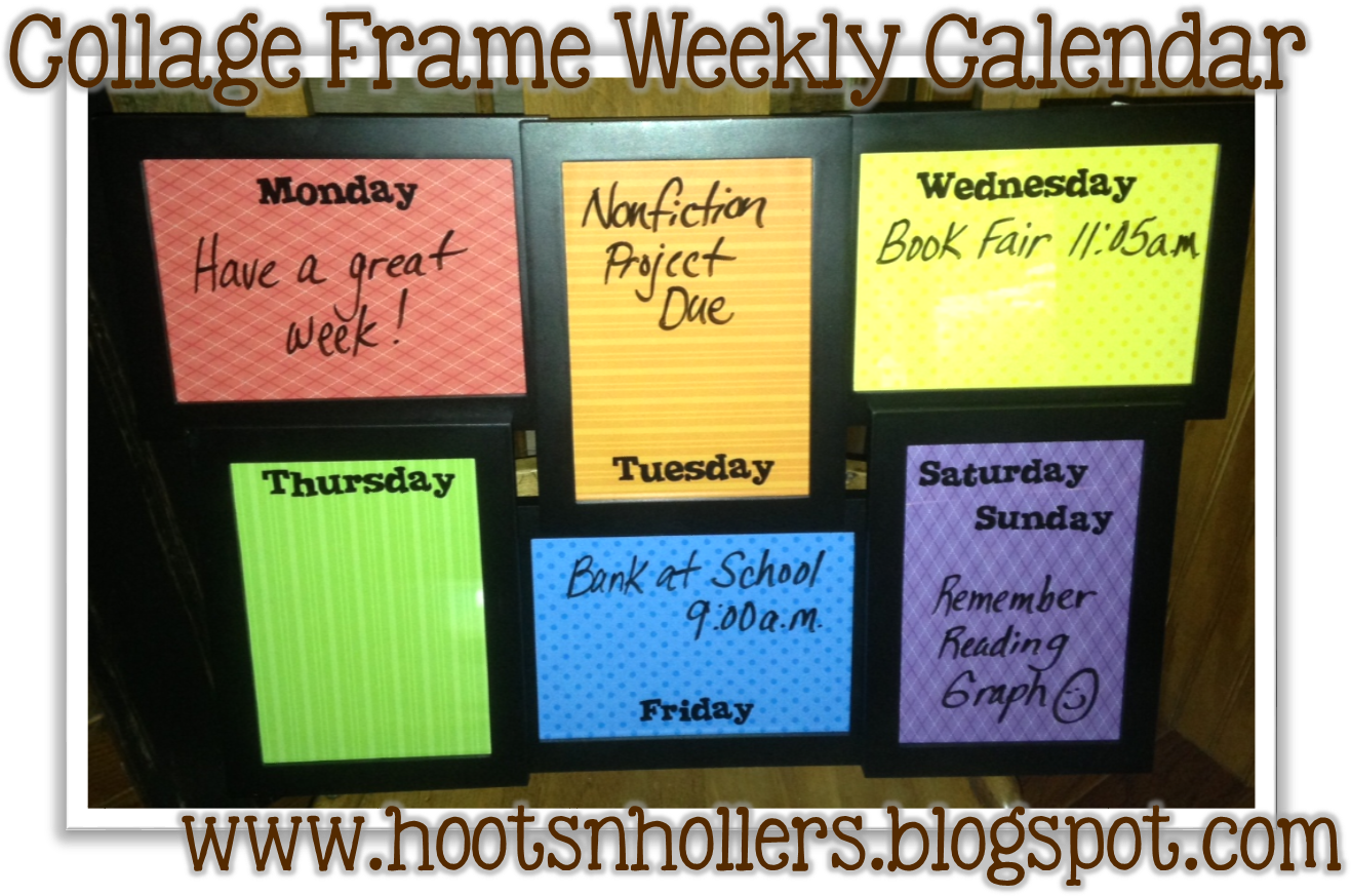 I've Seen These Dry Erase Collage Frames All Over The - Handwriting Clipart (1317x873), Png Download