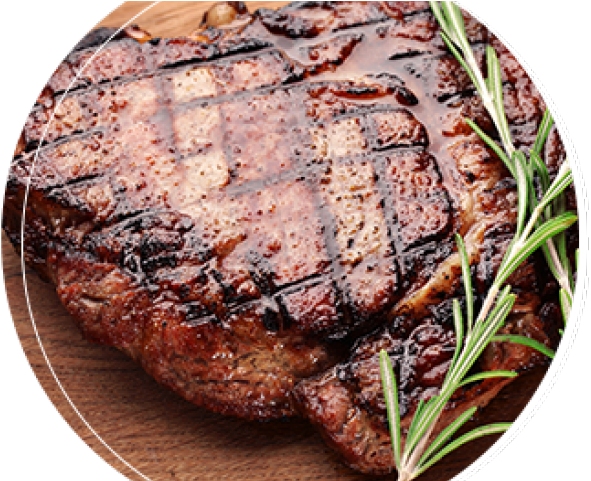Scotch Fillet Steak Cooked Clipart (640x480), Png Download