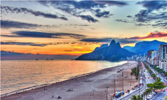 Apartment Ipanema Beach - Пляж Ипанема Clipart (800x533), Png Download