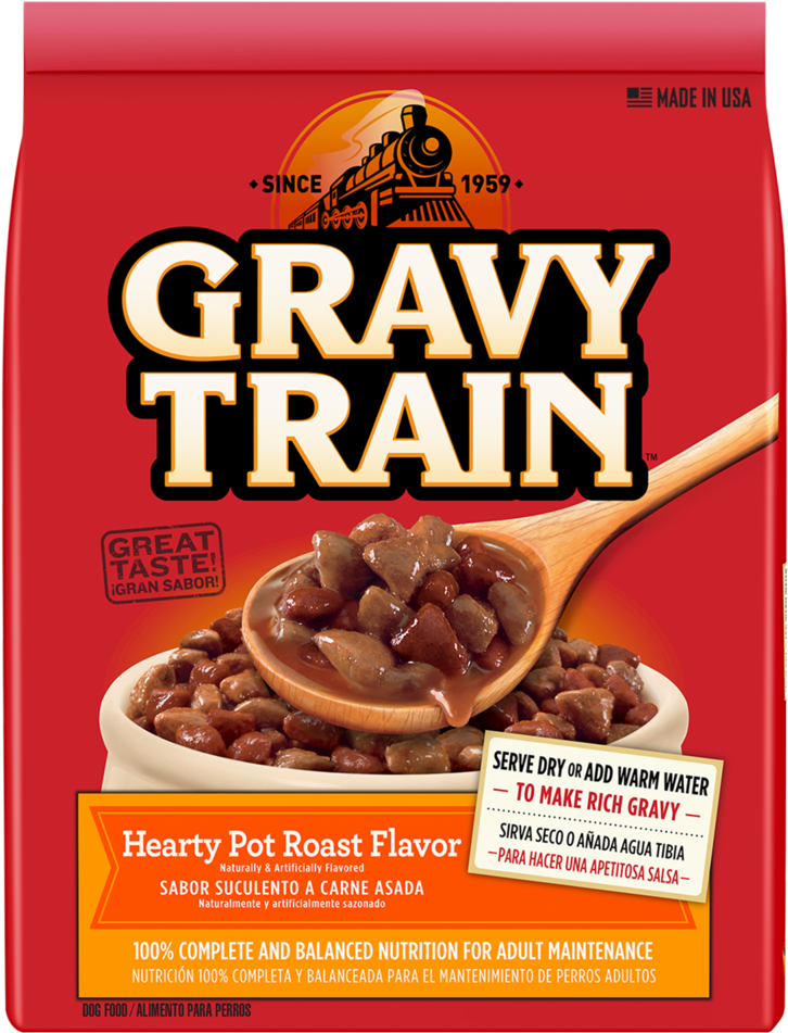 Gravy Train Small Bites Dog Food Clipart (1000x1000), Png Download