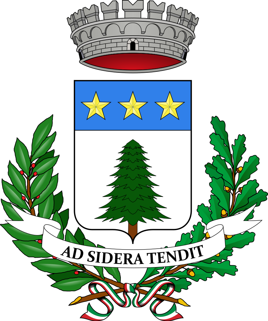 File - Pino Torinese-stemma - Svg - Vines Coat Of Arms Clipart (854x1024), Png Download