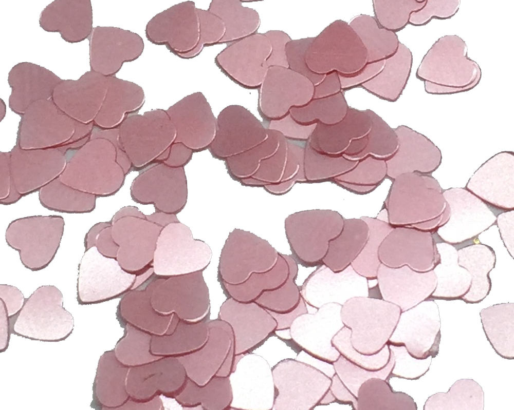 Pink Hearts Confetti Glitter - Wallpaper Clipart (1000x799), Png Download