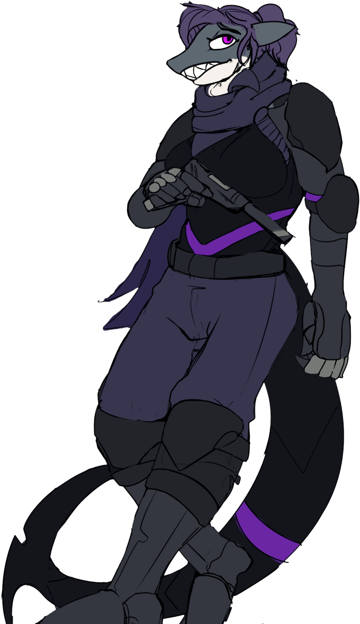 Some Sneaking Outfit Or Something - Cartoon Clipart (774x1250), Png Download