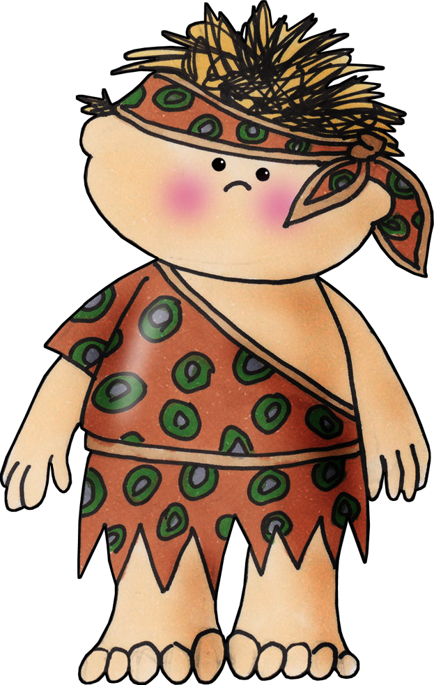 B *✿* Let's Play Dress Up - Dress Of Stone Age Man Clipart (623x982), Png Download