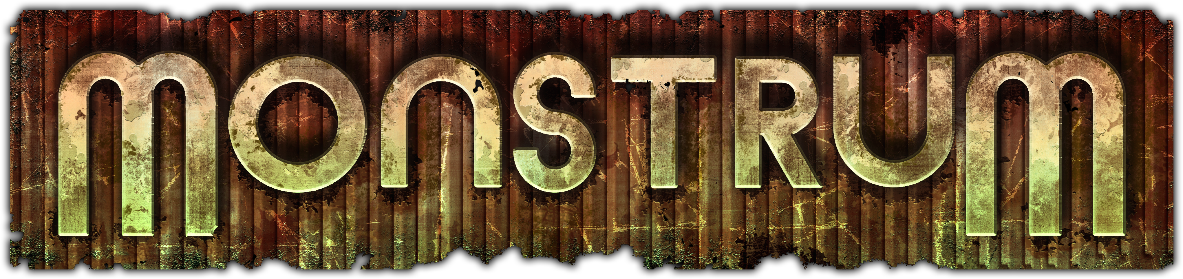 Monstrum Logo Clipart (4132x996), Png Download