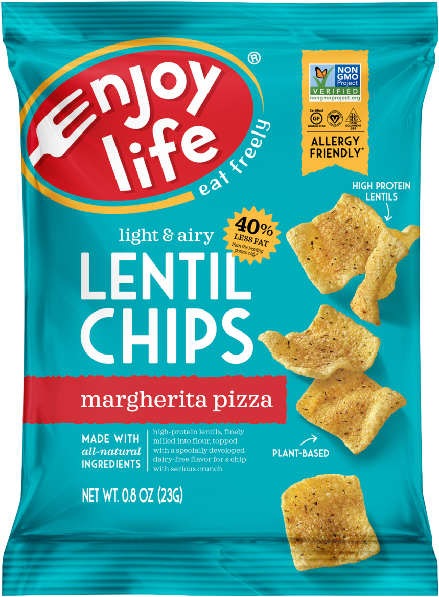 Enjoy Life Lentil Chips Clipart (1200x1200), Png Download