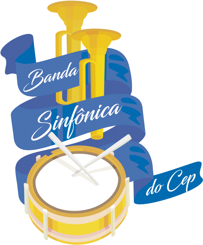 Banda Sinfônica Bento Mossurunga - Banda De Percussão Logo Clipart (1019x1024), Png Download