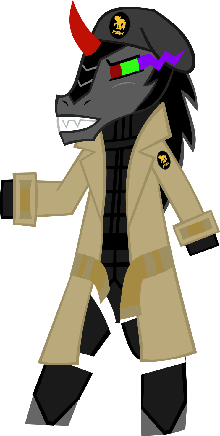 Jewelsfriend, Beret, Bipedal, Clothes, Crossover, Fox, - Cartoon Clipart (744x1470), Png Download