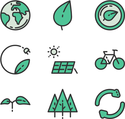 Ecology Color - Environmental Icons Clipart (600x564), Png Download